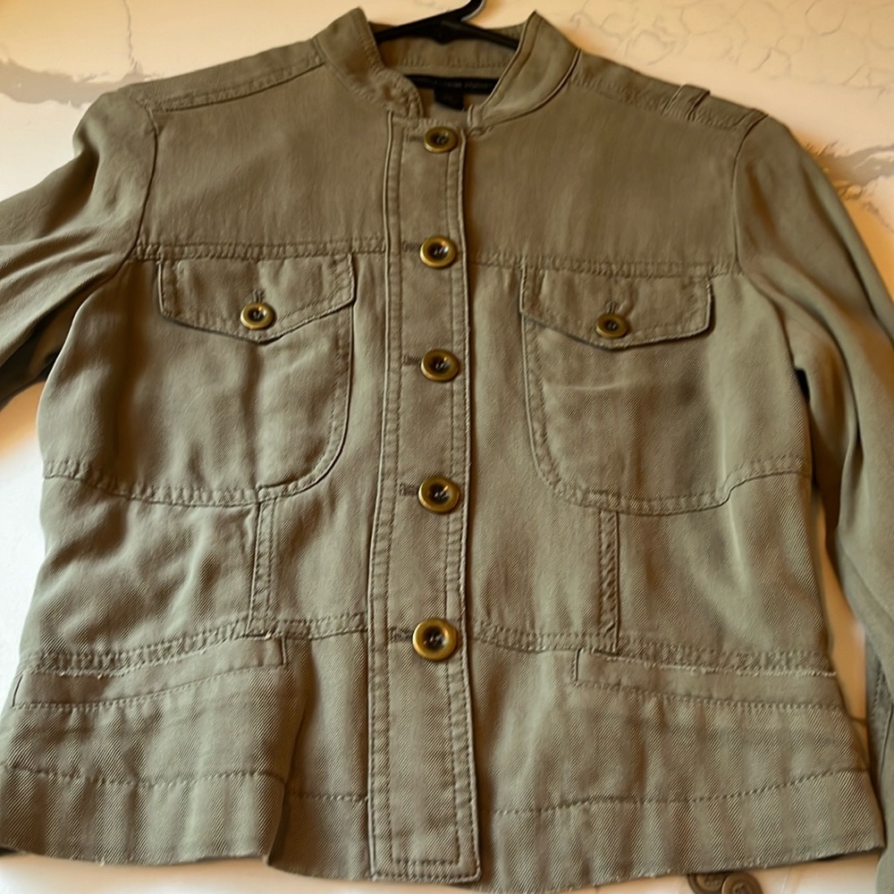 Army green jacket